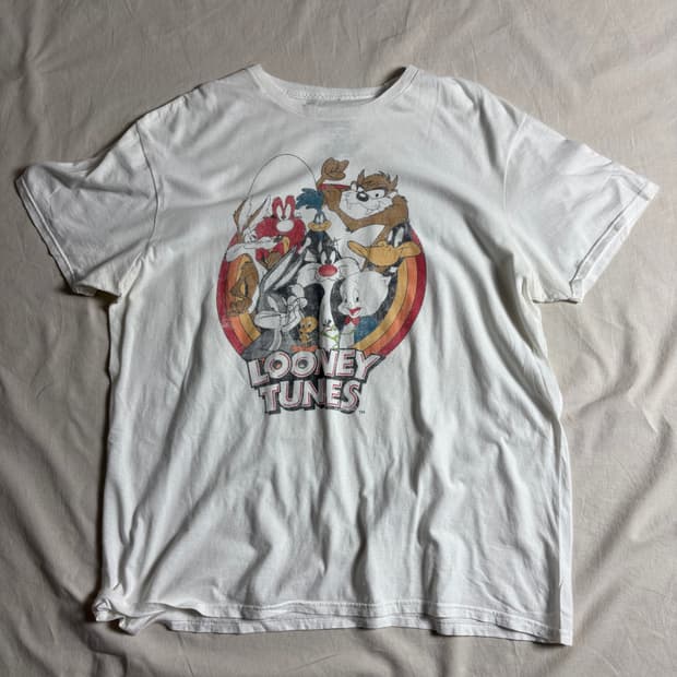 Looney Tunes 루니튠즈 캐릭터 반팔 티셔츠 XL