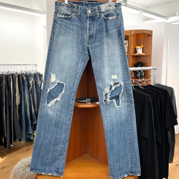 [32] LVC 패치워크 데님 팬츠