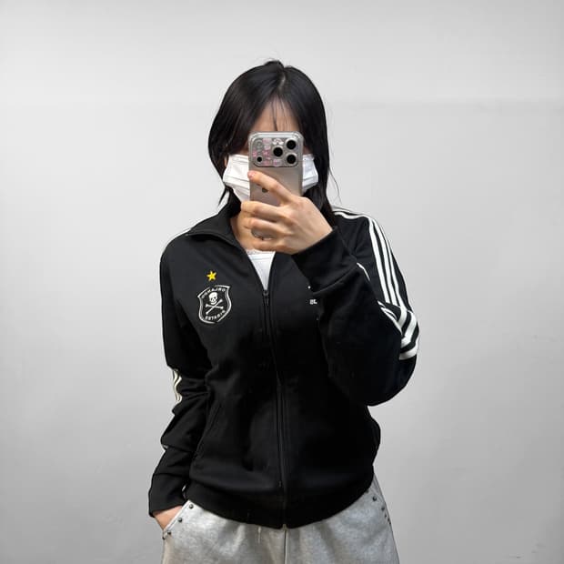 아디다스 올란도 파이리츠 트랙탑 져지 블랙