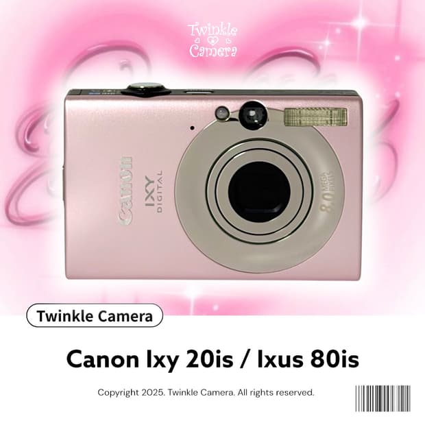 (추천✨) Canon ixy 캐논 익시 20IS (익서스 80IS)