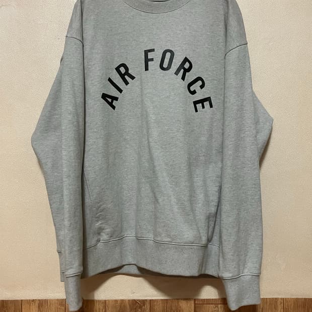 유니폼브릿지 - 에어포스 스웻셔츠 (멜란지 그레이)