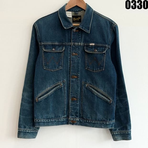 랭글러 Wrangler 124MJ 웨스턴 데님 자켓 L 0330