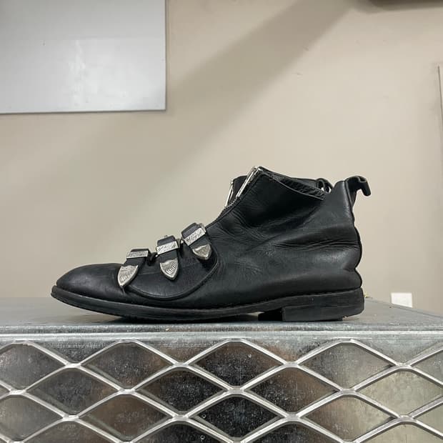 꼼데가르송 웨스턴 벨티드 부츠 230