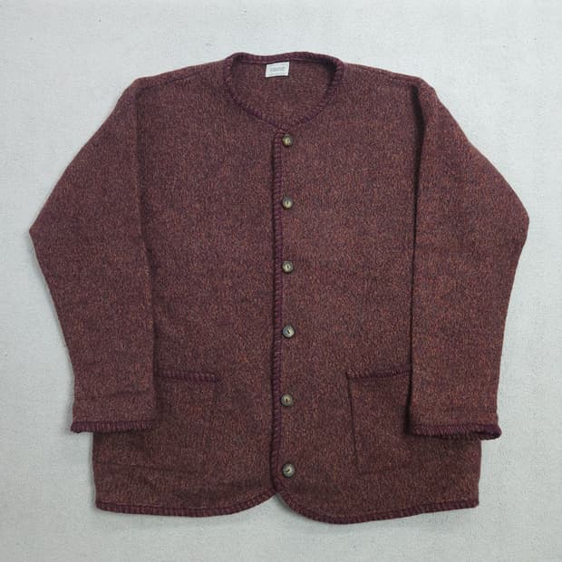 90s 베네통 울 가디건 M made in italy