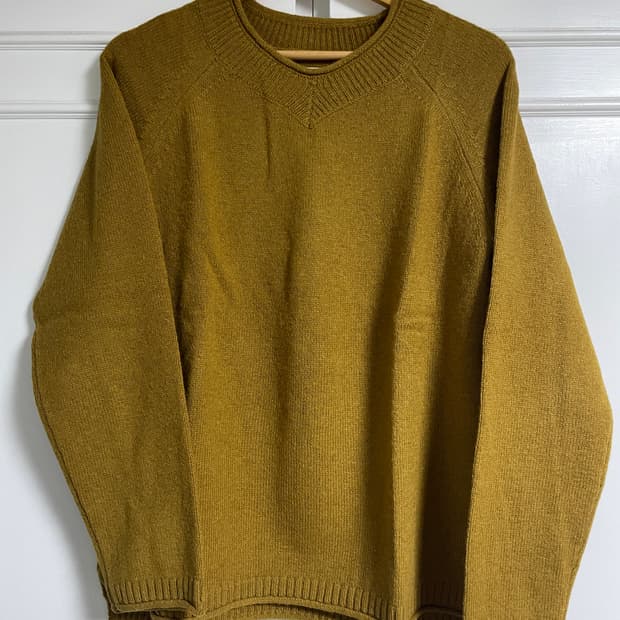 MHL. Fine Shetland Wool Pullover L