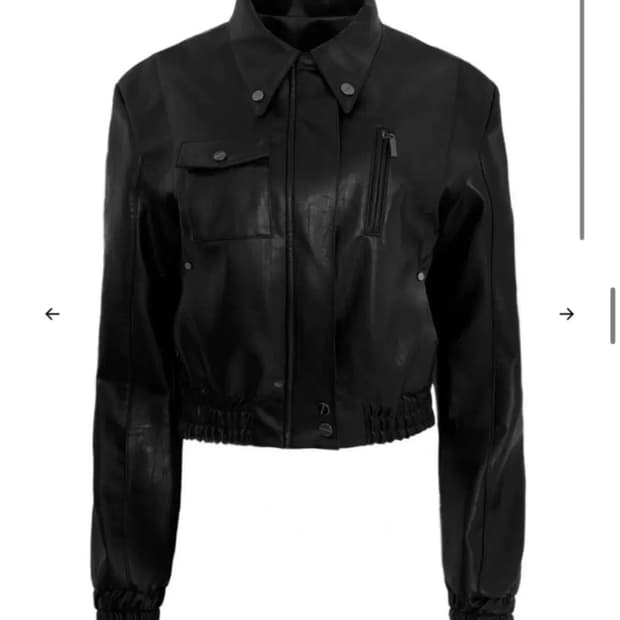 보헤미안서울 레더 블루종