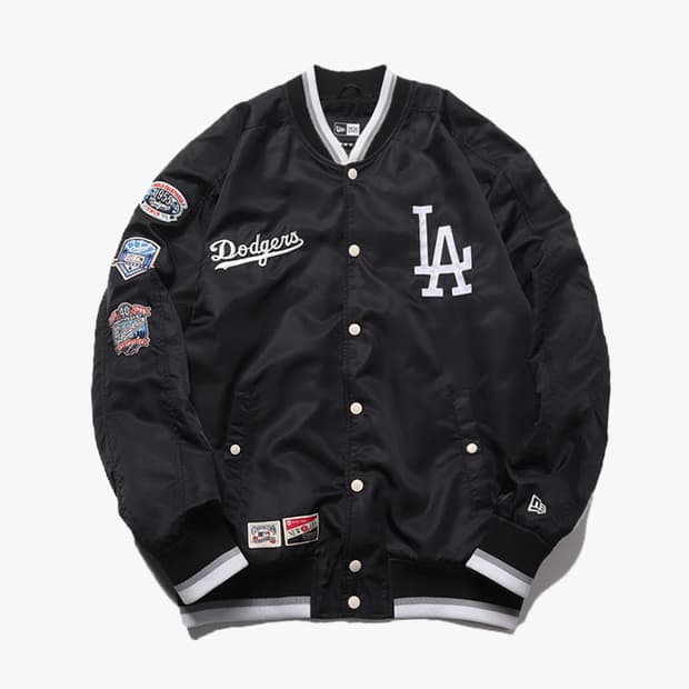 NEW ERA - DODGERS VARSITY JACKET