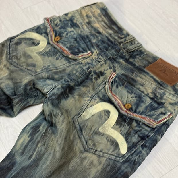 에비수 워싱 데님팬츠 30사이즈