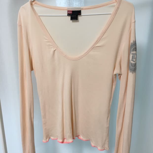 DIESEL V-neck long sleeve
