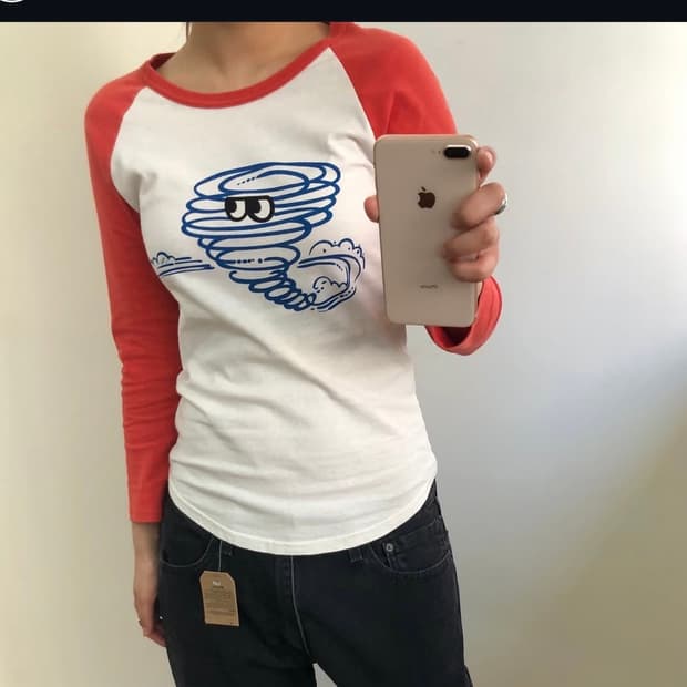 딱붙핏))) 히스테릭 글래머 레글런 티셔츠