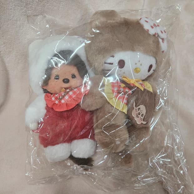 세트)헬로키티 몬치치 콜라보 인형