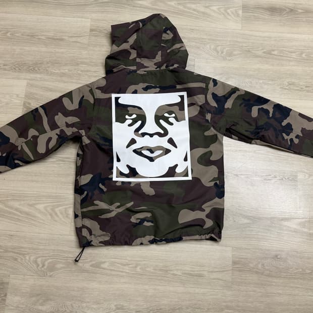 오베이 카모 바람막이 필드 오더자켓 점퍼 