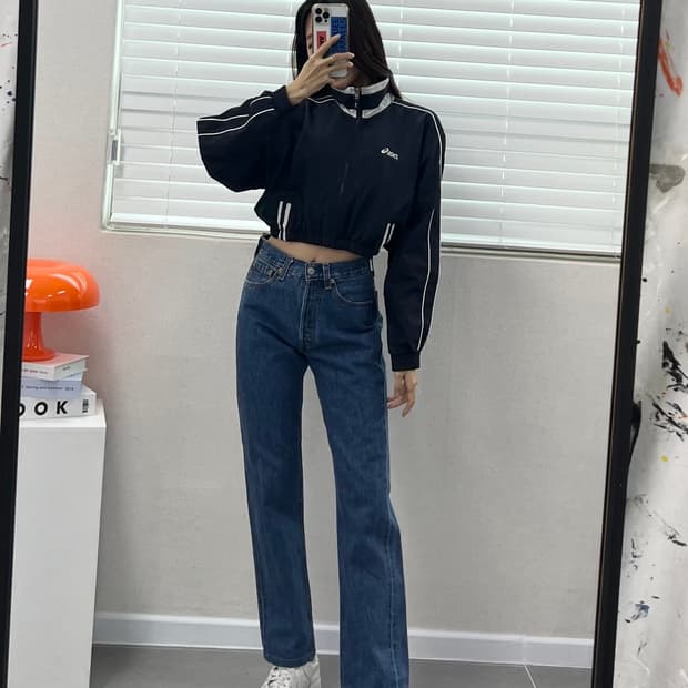 (WOMEN)90'S 아식스 크롭바막-M1868