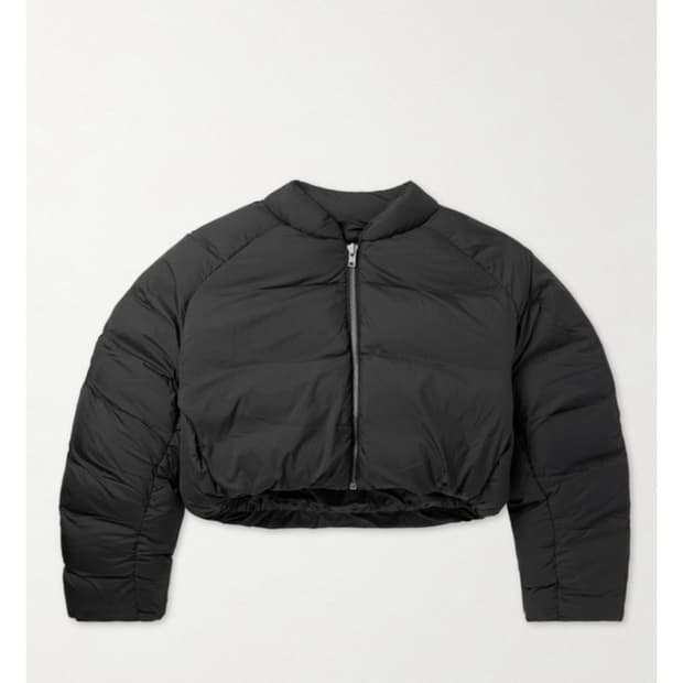 엔타이어스튜디오 필로우 봄버 덕다운 재킷