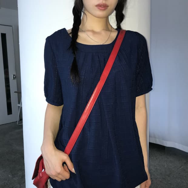 R•p•s 플라워 레이스 에이어드 탑