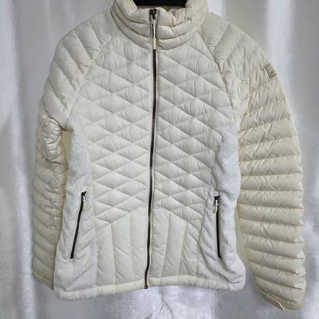 아이더 아이보리 경량패딩 자켓 (1600)