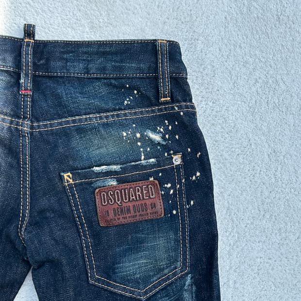 디스퀘어드2 로우라이즈 DENIM DUDS 데님 진