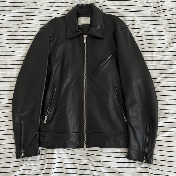 비바스튜디오 SINGLE RIDERS JACKET JS [BLACK]