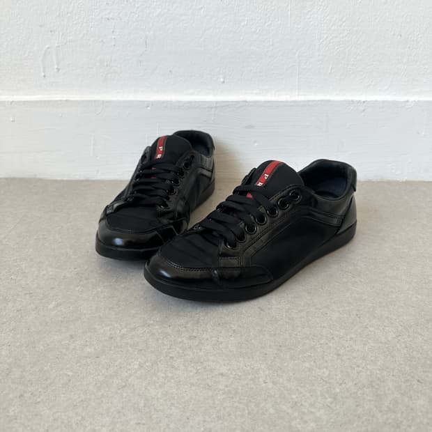 프라다 스포츠 2000s 에나멜 아메리카컵