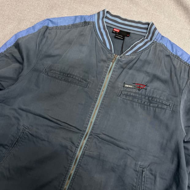 DIESEL Blue Bomber Jacket