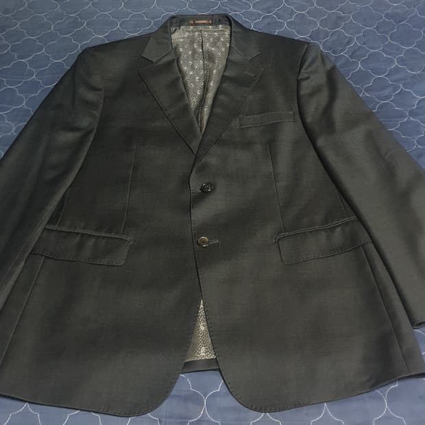 (인디안) 브루노바피 골든텍스 실크 블렌드 클래식 블레이저 (105)