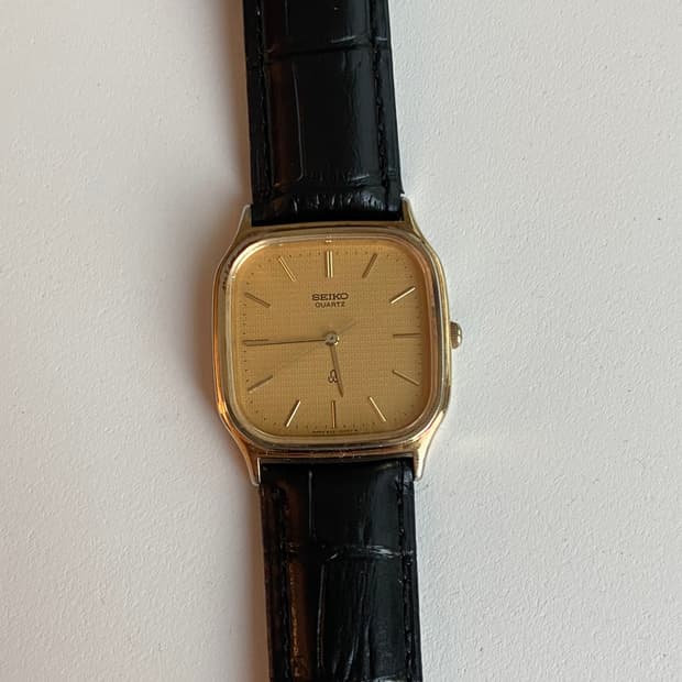 Seiko 세이코 골드 쿼츠