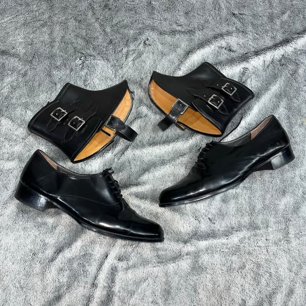 타카시 스패츠 디테일 구두