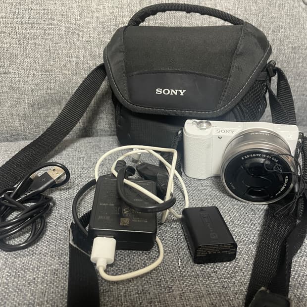 소니 a5100 화이트
