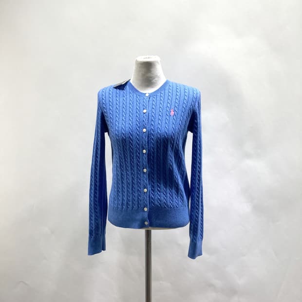 폴로랄프로렌 가디건 택새상품 블루 12-14 L
