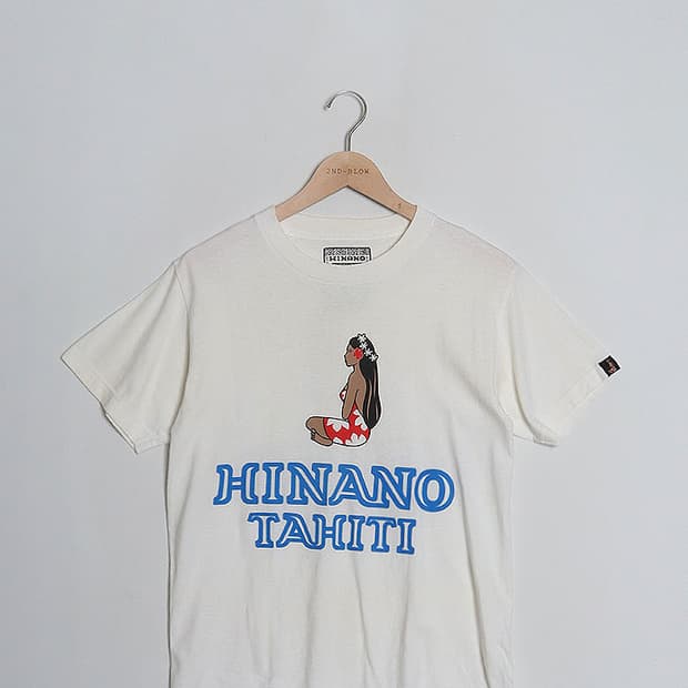 HINANO HAWAII Print T-shirts