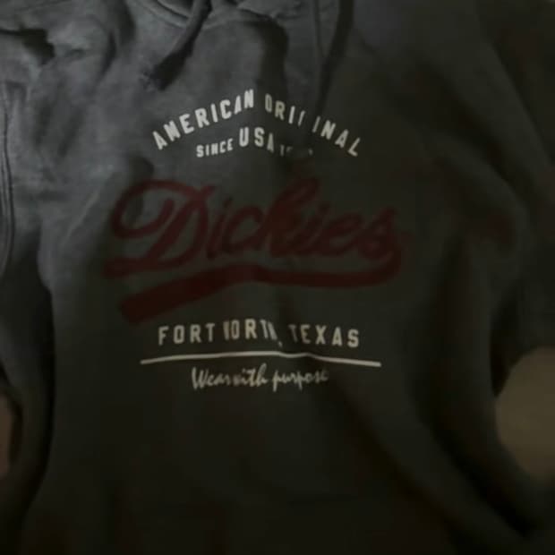 디키즈 차콜 후드티