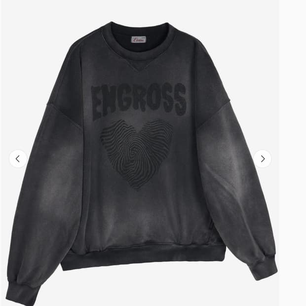 (이티씨이)
ENGROSS SWEATSHIRTS (CHARCOAL)