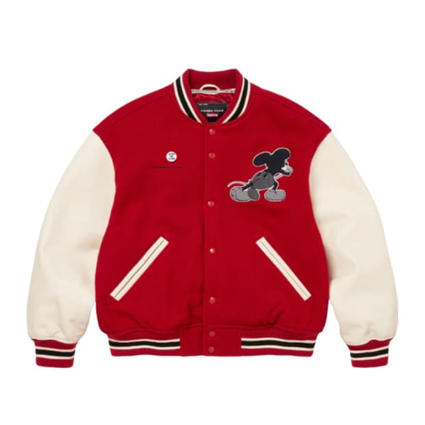 슈프림 넘버나인 바시티 레드