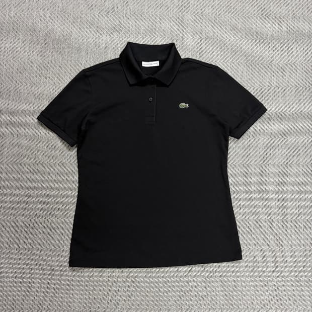 (90)라코스테스포츠 블랙 피케폴로티