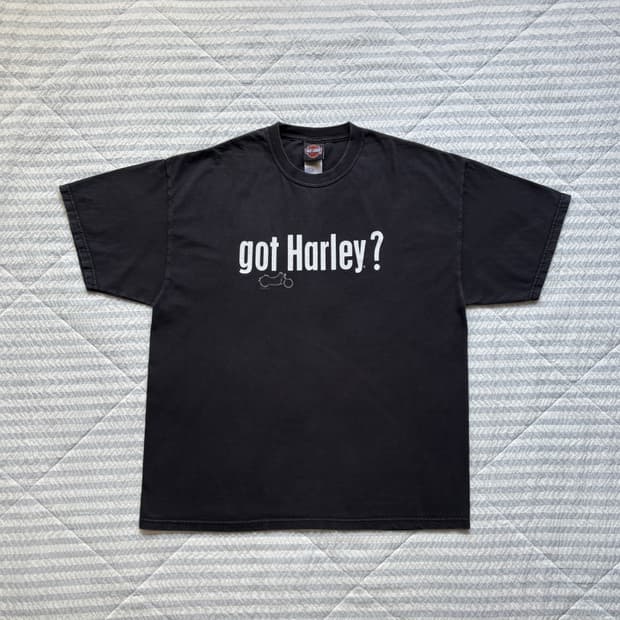 빈티지 할리데이비슨 got harley 티셔츠