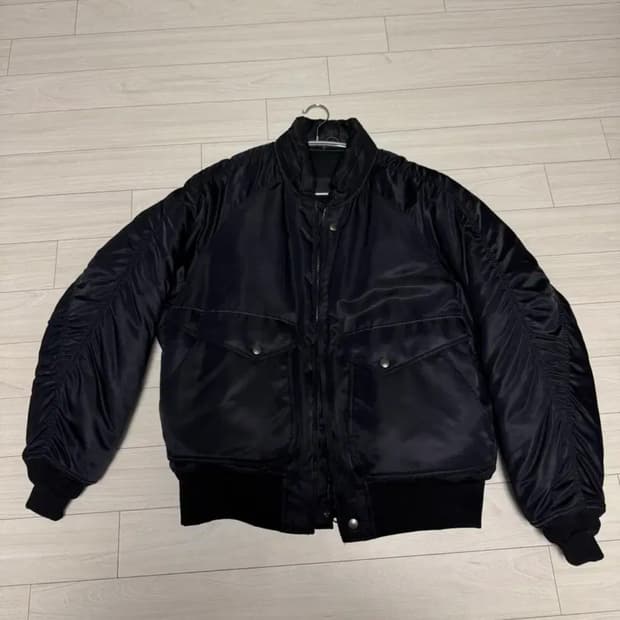 (M) 루트파인더 파일럿 자켓 리버시블 블랙