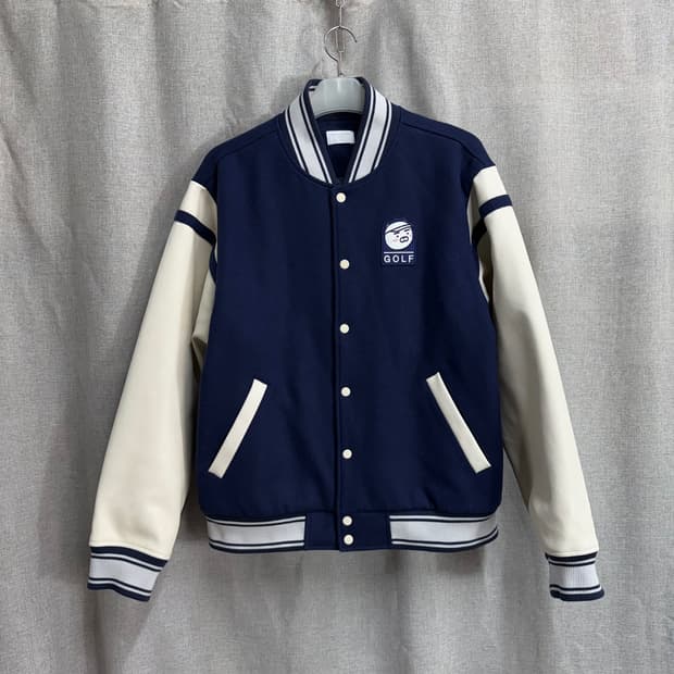 [L] 카카오프렌즈 골프 바시티 야구점퍼 자켓