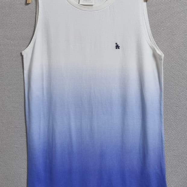 S (90) MLB 엠엘비 LA다저스 그라데이션 민소매 원피스