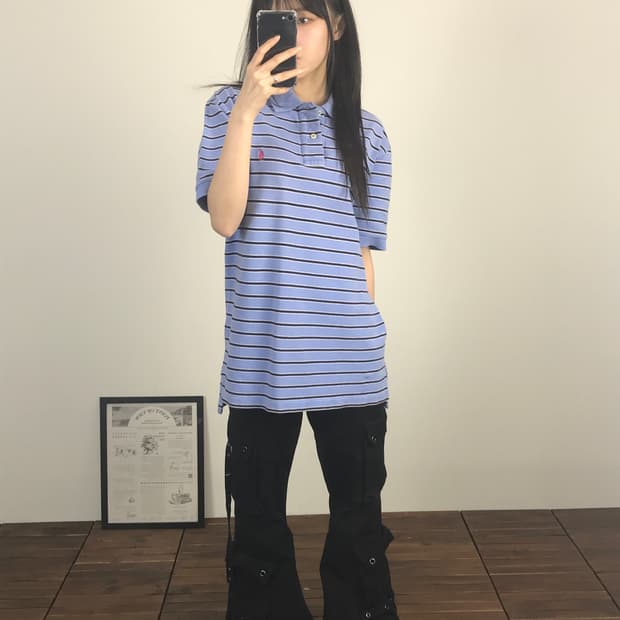 Polo Ralph Lauren Blue Stripe Polo