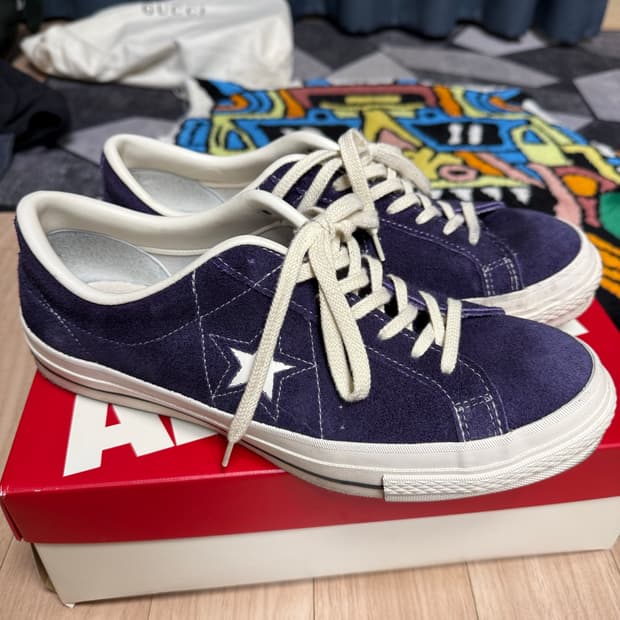 컨버스 재팬라인 스웨이드 원스타