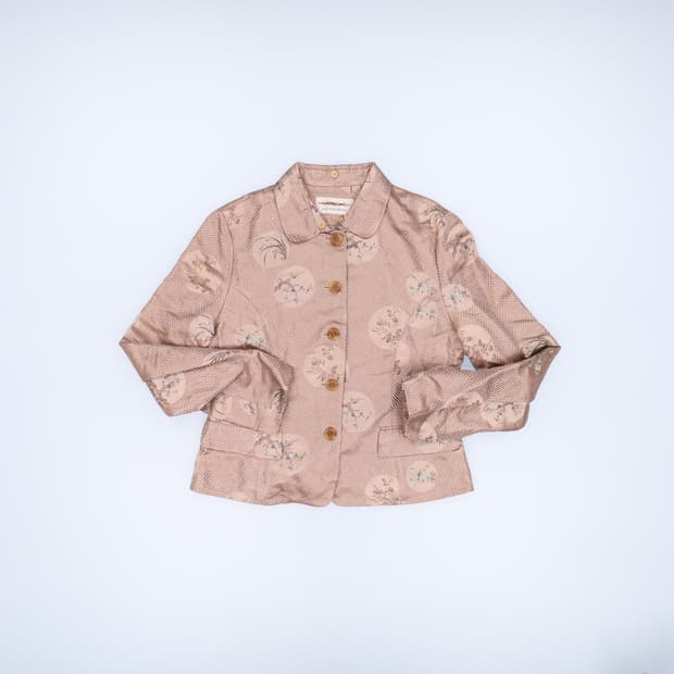 88-98-165 한섬타임 패턴 자켓 0306H1