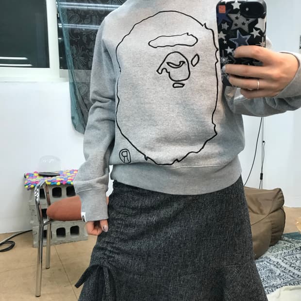 베이프 aape 맨투맨 