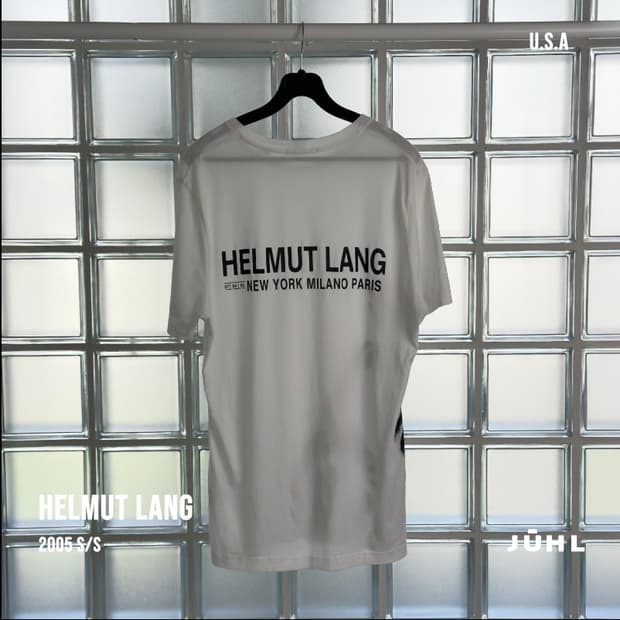 SS05 Helmut Lang Rope T-shirt