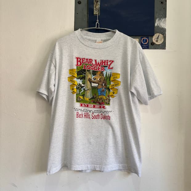 80s Alore Bear Whiz Logger T-Shirt