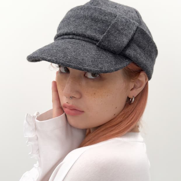 타입서비스 wool belted cap 울모자 울 벨티드 캡