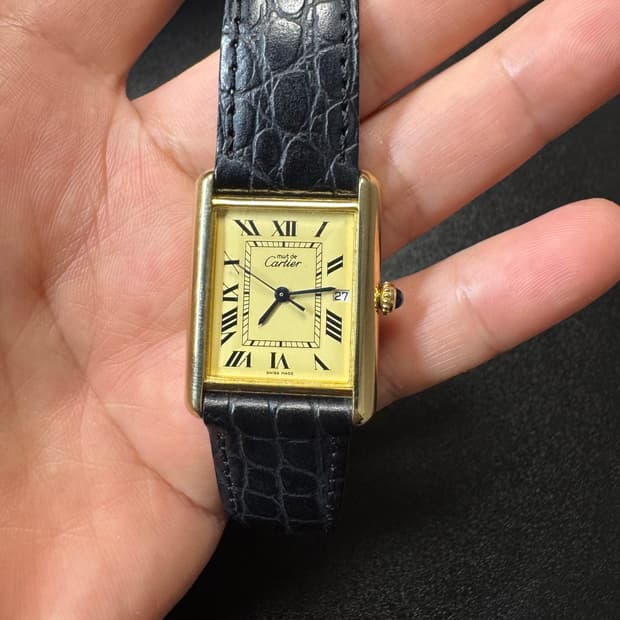 빈티지 까르띠에 탱크 머스트 xl