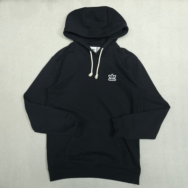 아디다스 후드티 M 블랙