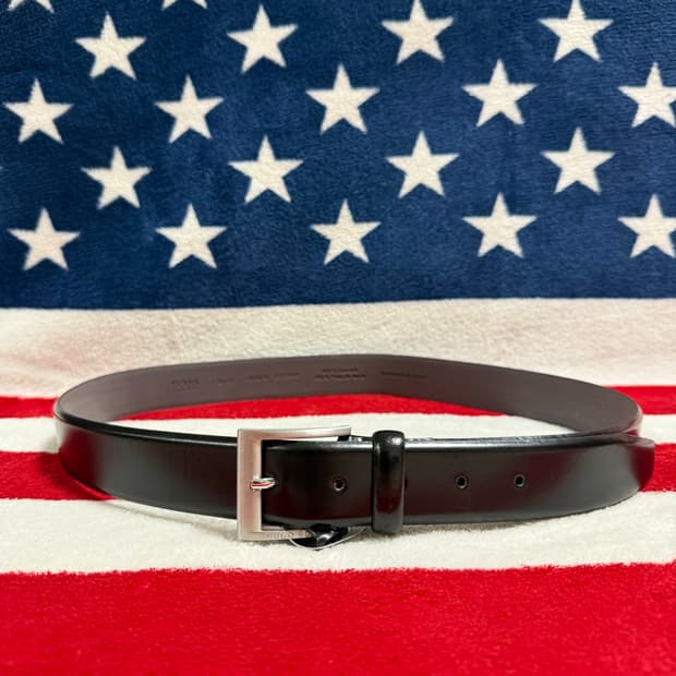 ํด๊ณ ๋ณด์ค ๋ ๋๋ฒจํธ Hugo boss vintage leather belt
