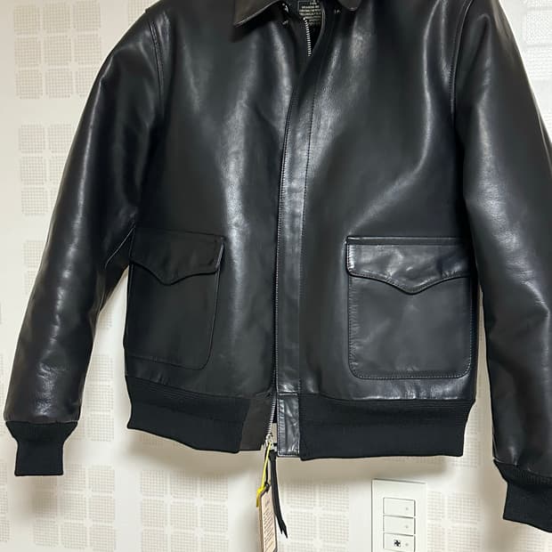 a2 가죽자켓 말가죽 L 새상품