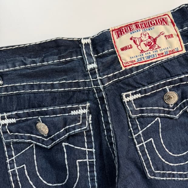 트루릴리젼 조이 슈퍼 티 데님 팬츠 